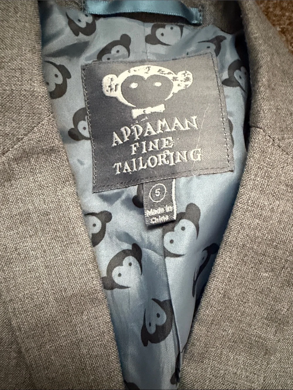 Appaman Gray Boys Suit and Solid Black Suit